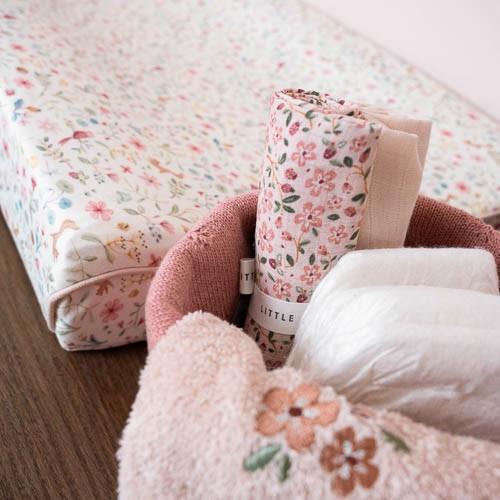 LITTLE DUTCH Set of 2 muslin swaddles Fairy Floral / Blossom 70x70 - Image 2