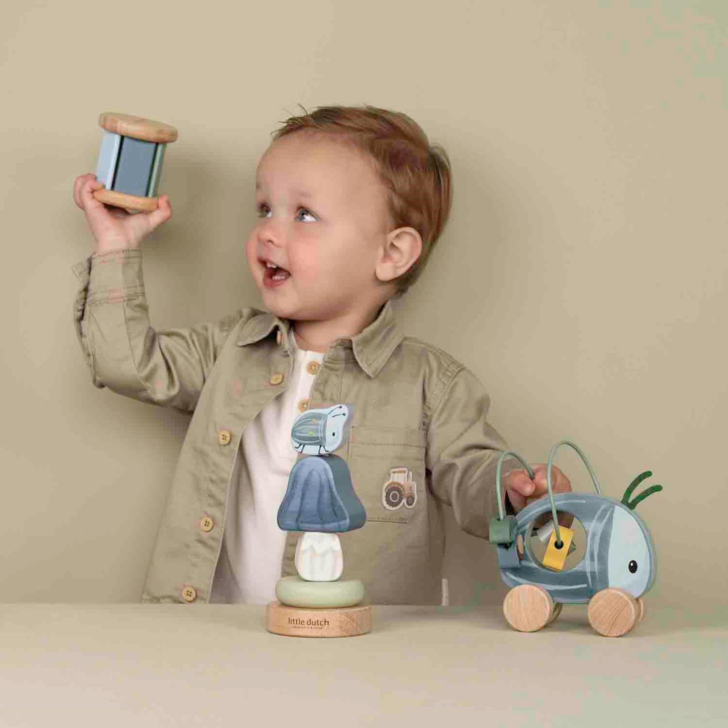 LITTLE DUTCH Gift set - Blue - Forest Friends - Image 9