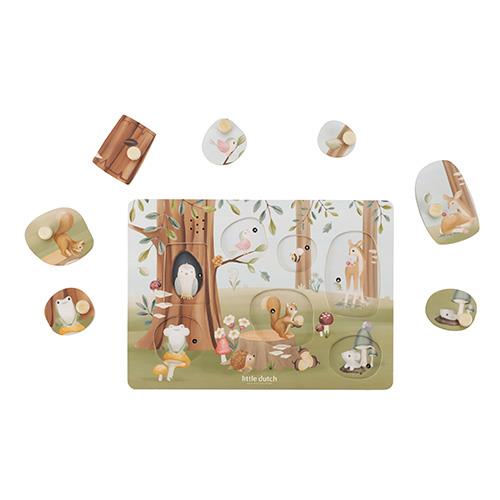 LITTLE DUTCH Sound puzzle Forest Friends - Image 3