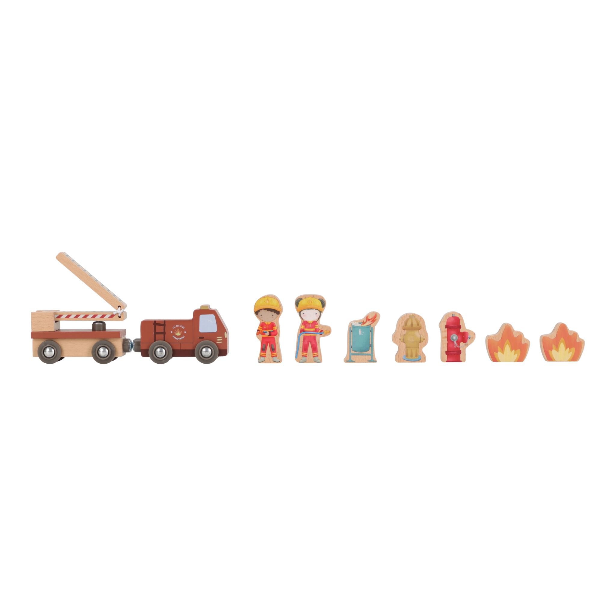 LITTLE DUTCH Wooden fire station - Image 5