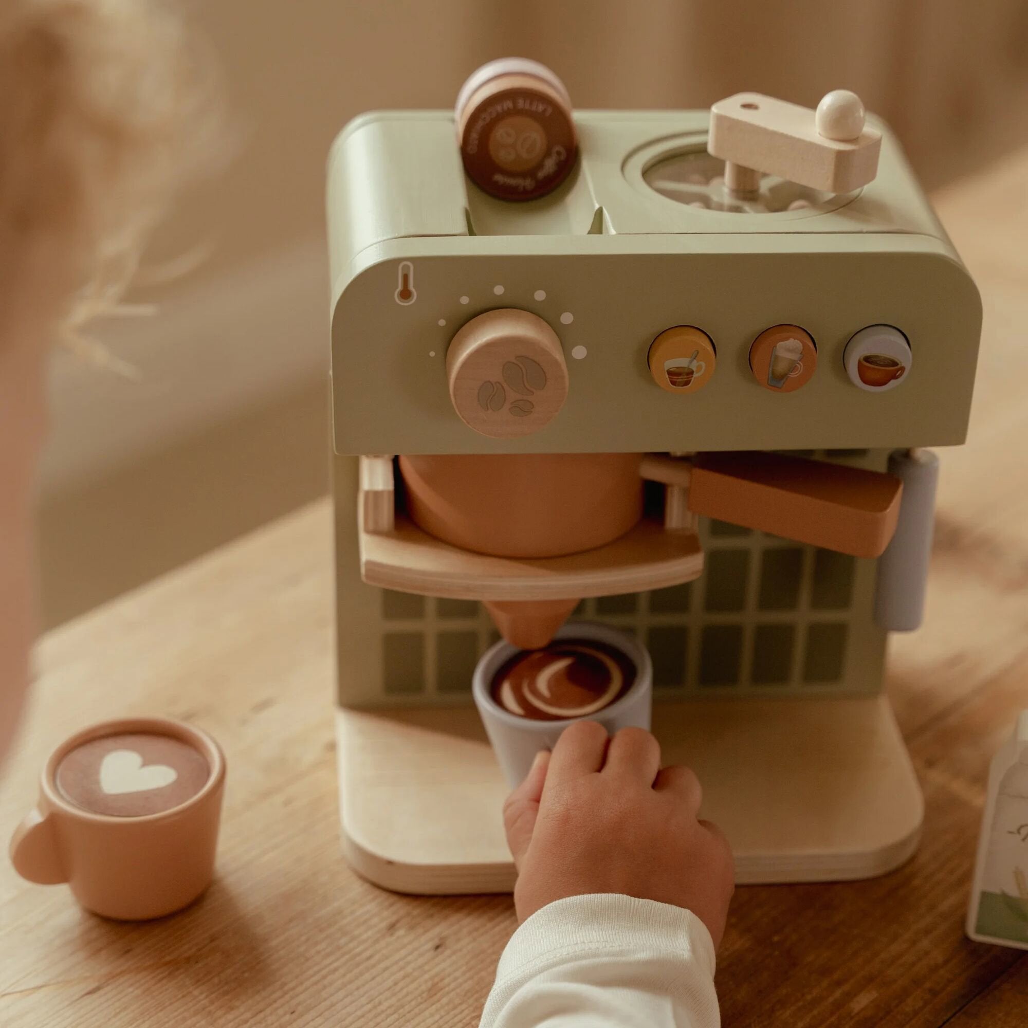 LITTLE DUTCH Wooden coffee maker - Image 2