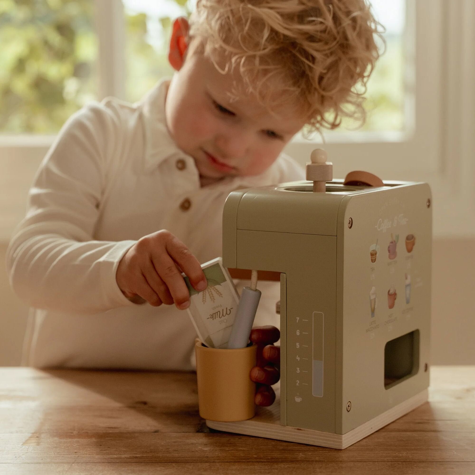 LITTLE DUTCH Wooden coffee maker - Image 4