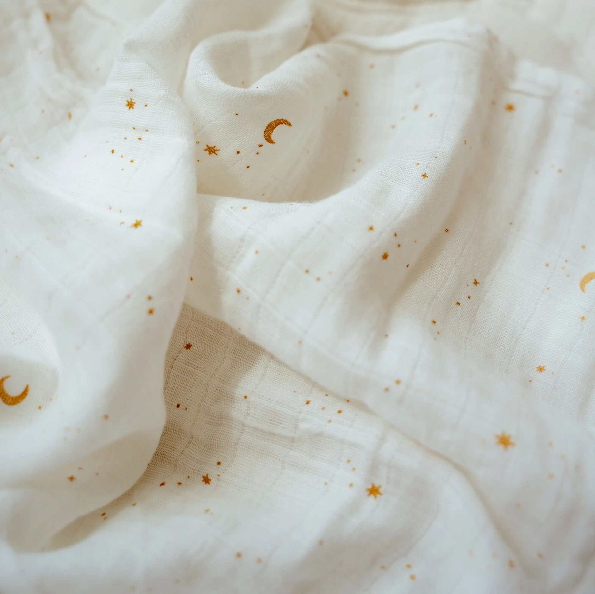 LITTLE DUTCH Set of 2 muslin swaddles Little Goose 70x70 - Image 3