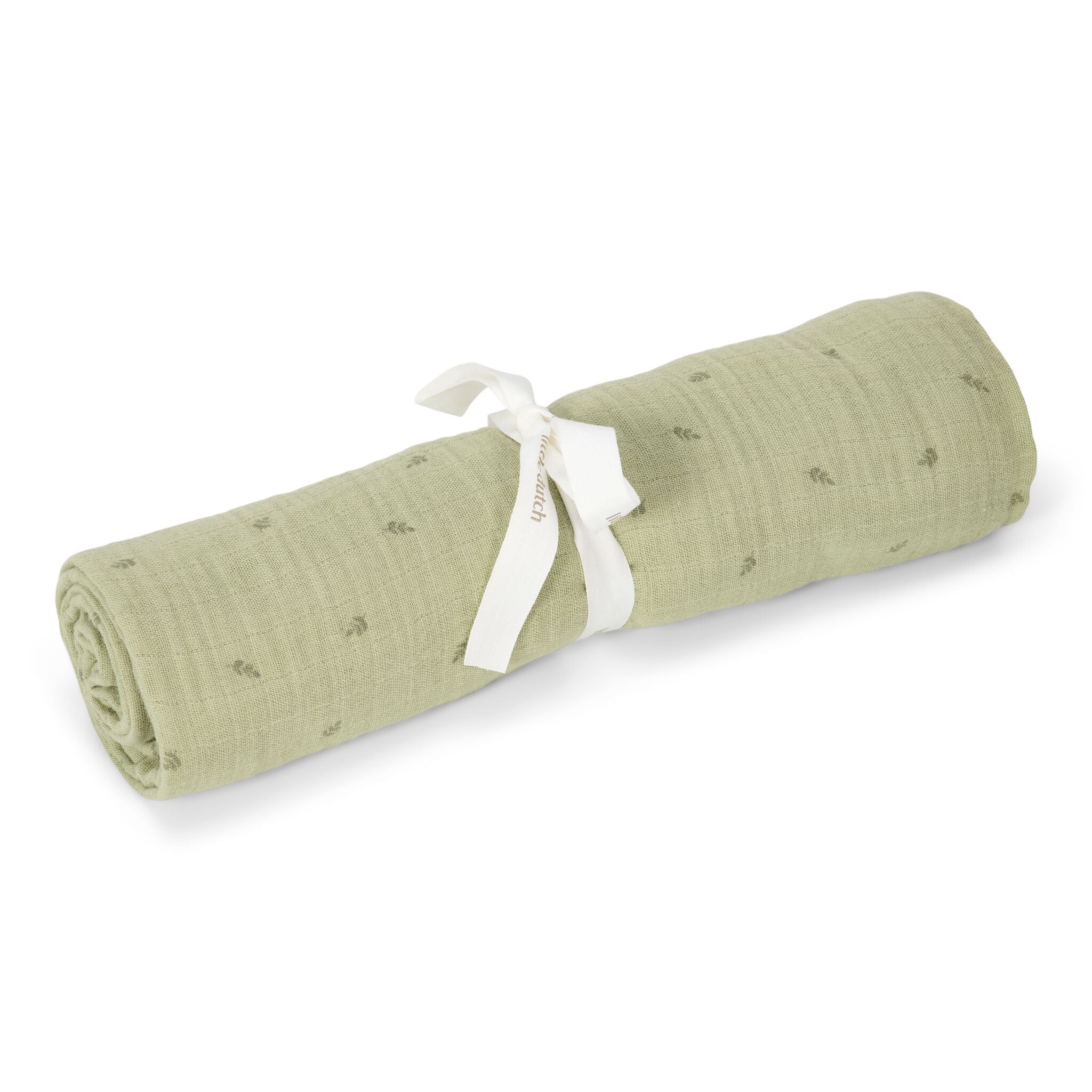 LITTLE DUTCH Swaddle Pure Sage 120x120
