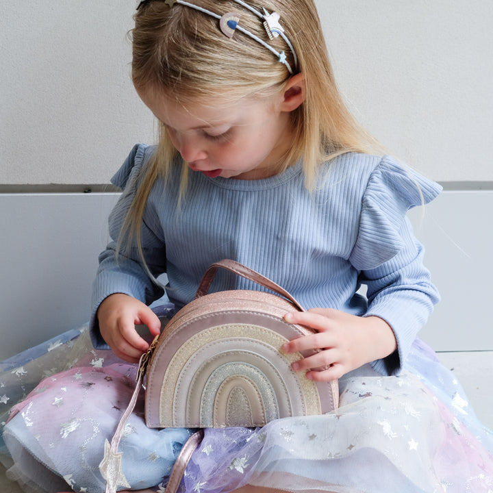 MIMI & LULA PINK RAINBOW BAG - Image 2