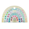 MIMI & LULA BRIGHT GEM STICK ON EARRINGS