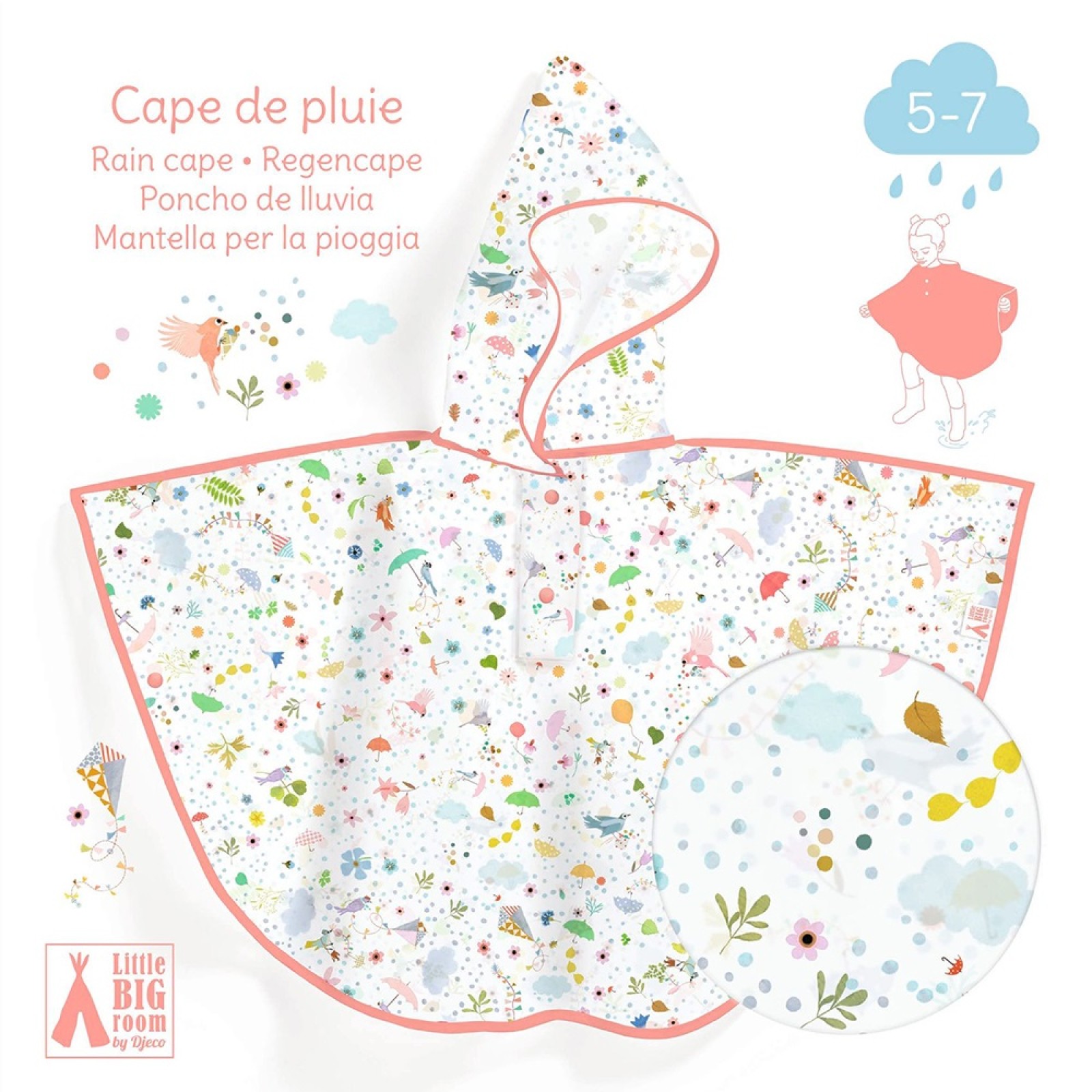 DJECO WATERPROOF CAPE KITES 5-7Y - Image 2