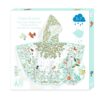 DJECO WATERPROOF CAPE RARE BIRDS 5-7Y