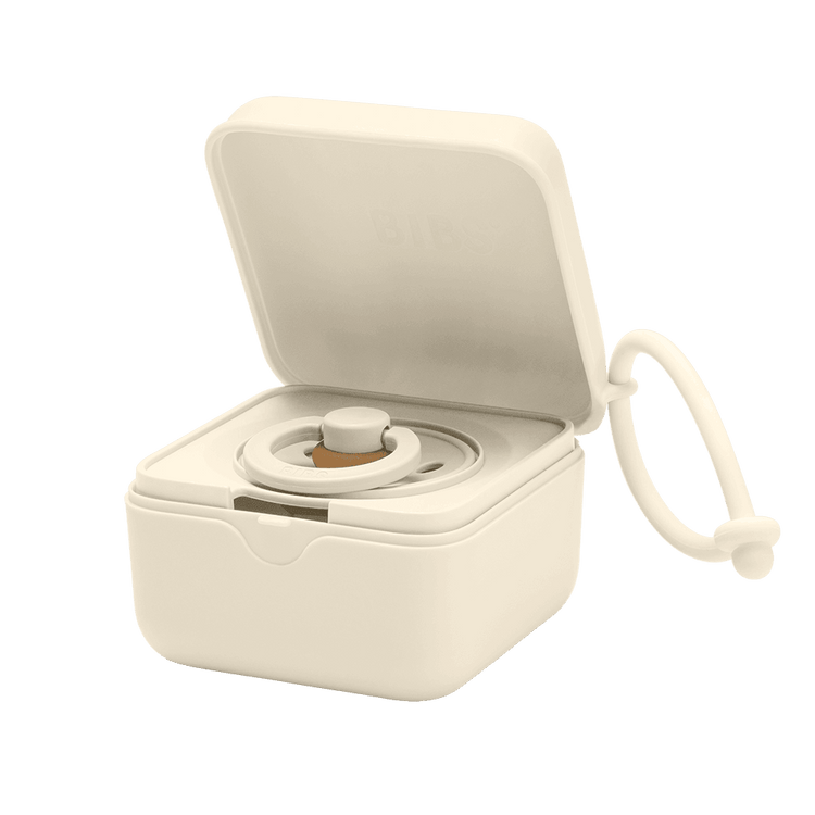 BIBS PACIFIER BOX IVORY