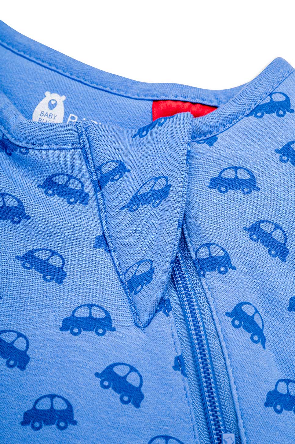 Baby Bliss Jump, Sleeping Bag with Legs, 2.5 TOG, 6-18 months, VROOM Cars, Print Petrol - Image 8