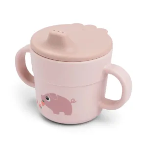 DONE BY DEER Foodie spout cup - Tiny farm - Powder