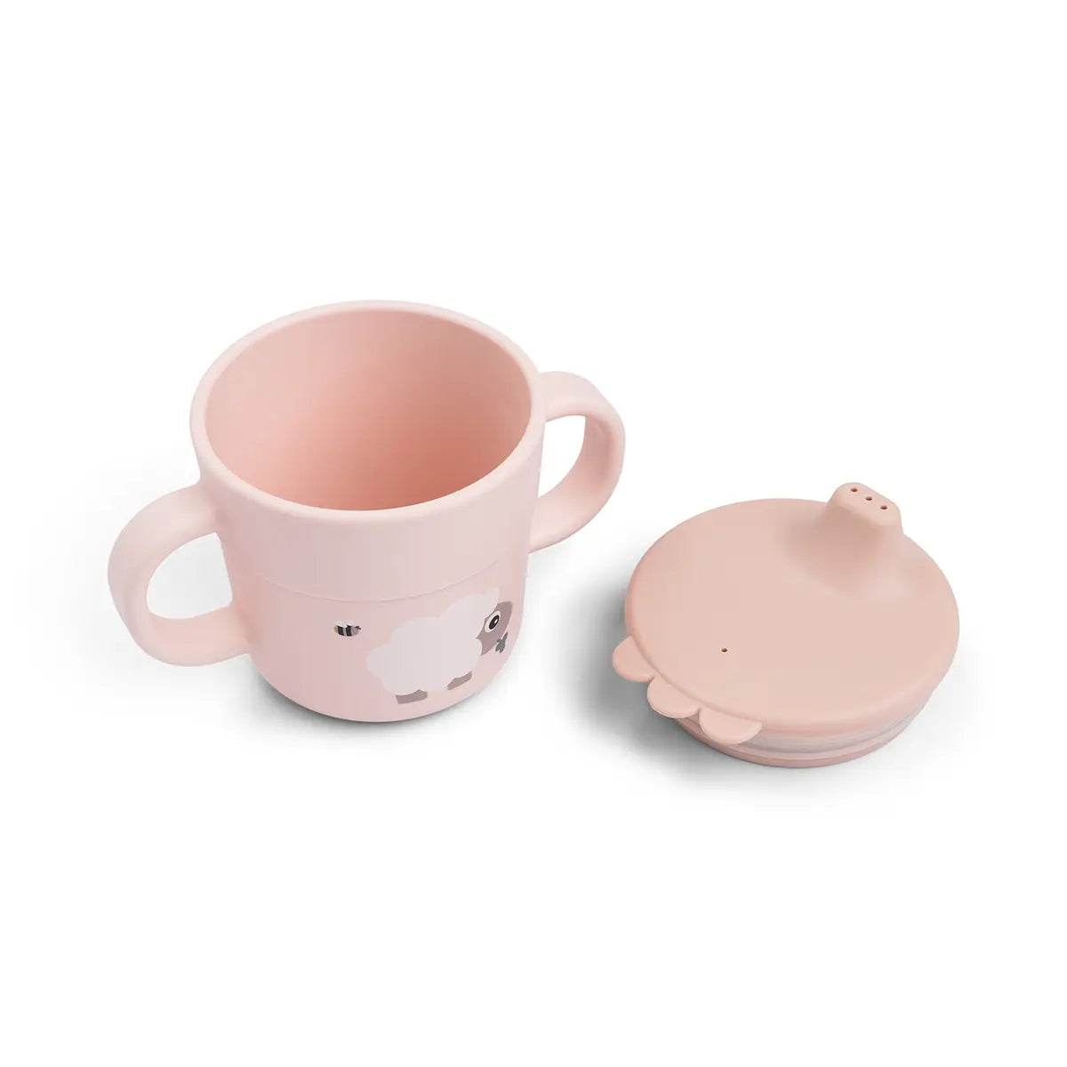 DONE BY DEER Foodie spout cup - Tiny farm - Powder - Image 3