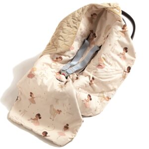 LA MILLOU Car Seat Blanket Multi BALLERINE