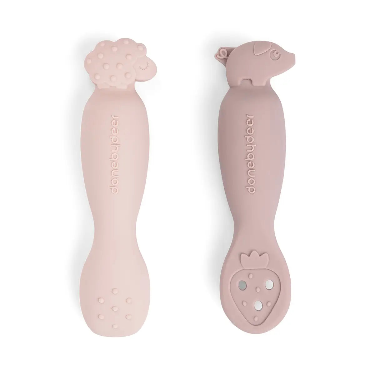 DONE BY DEER Learning spoon set - Tiny farm - Powder - Image 5