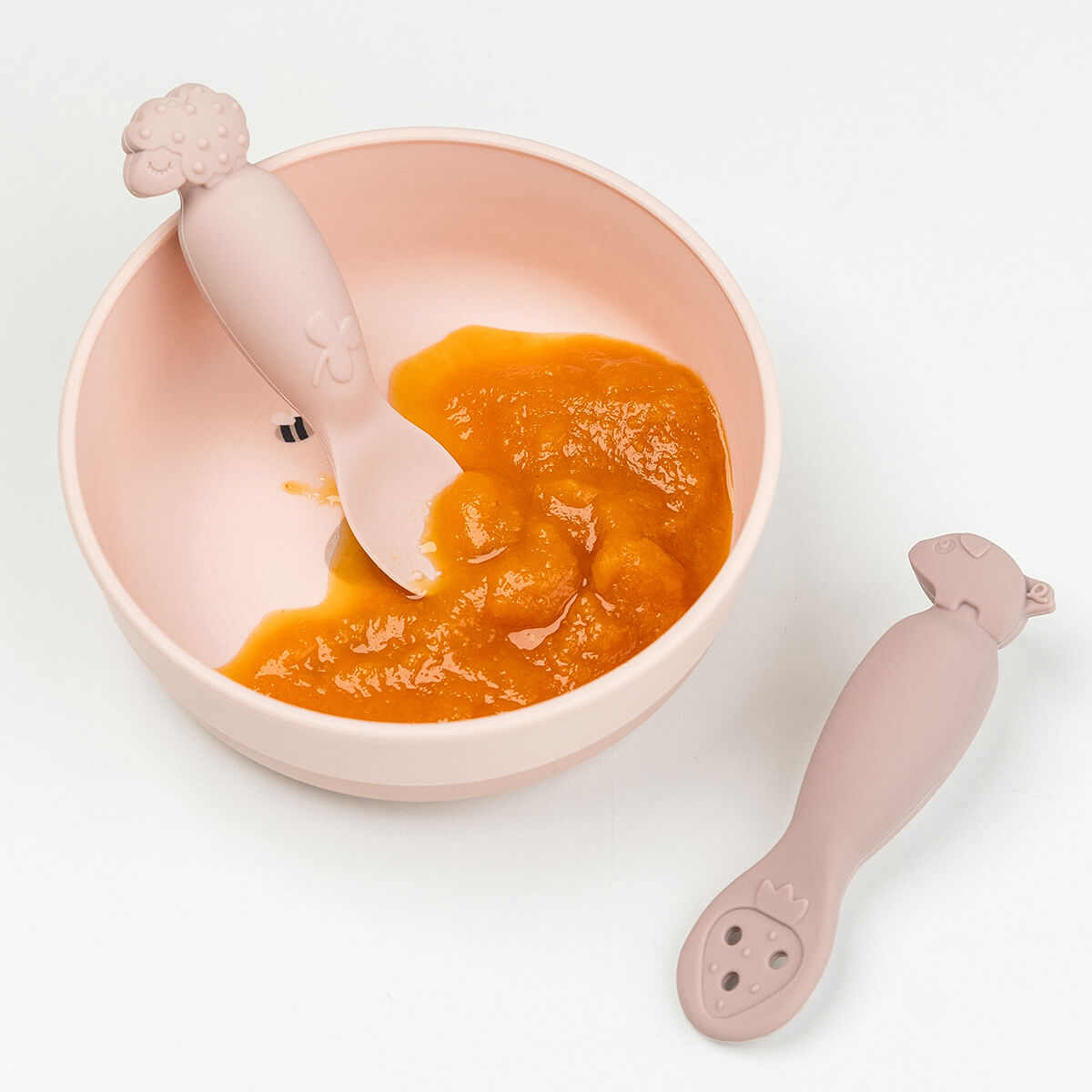 DONE BY DEER Learning spoon set - Tiny farm - Sand - Image 5