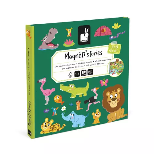 JANOD MAGNETIC STORIES AFRICAN ANIMALS