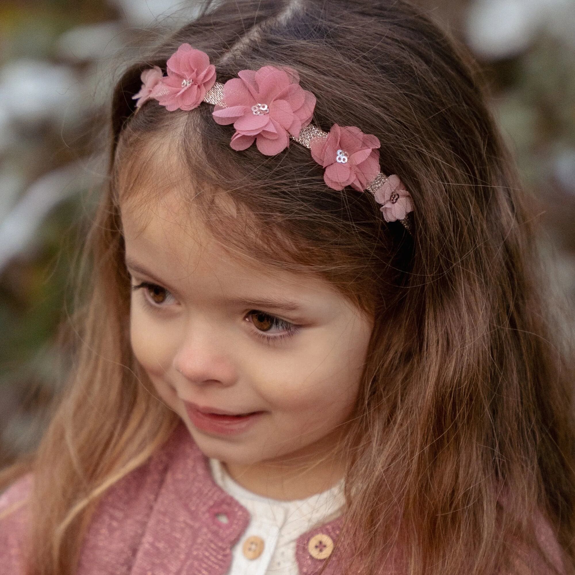 LITTLE DUTCH 2-pack headbands - Multicolored - Fairy Garden Νο 1 (74/86cm) - Image 5