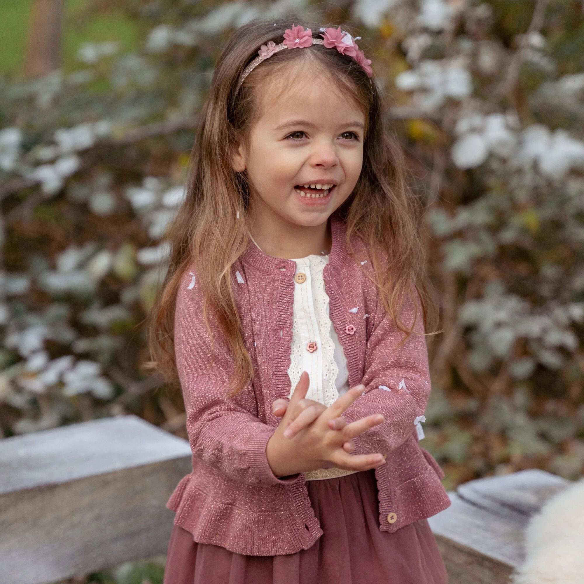 LITTLE DUTCH 2-pack headbands - Multicolored - Fairy Garden Νο 1 (74/86cm) - Image 3