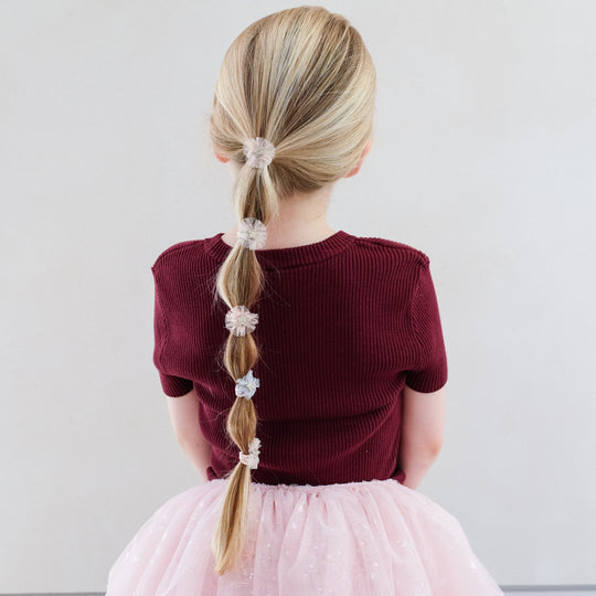 MIMI & LULA MINI TULLE ROSETTE PONIES - Image 2