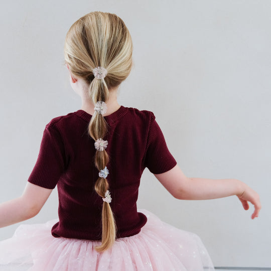 MIMI & LULA MINI TULLE ROSETTE PONIES - Image 3