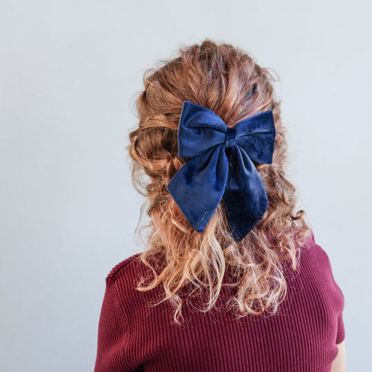 MIMI & LULA STRIPE AGNES BOW CLIPS - Image 4