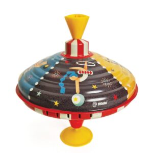 Svoora Metal Spinning Top with 'Circus' Sound 22cm