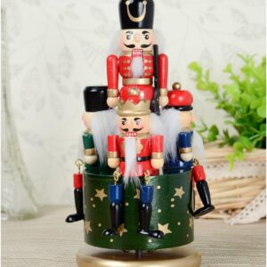 MUSIC CAROUSEL NUTCRACKERS 20CM