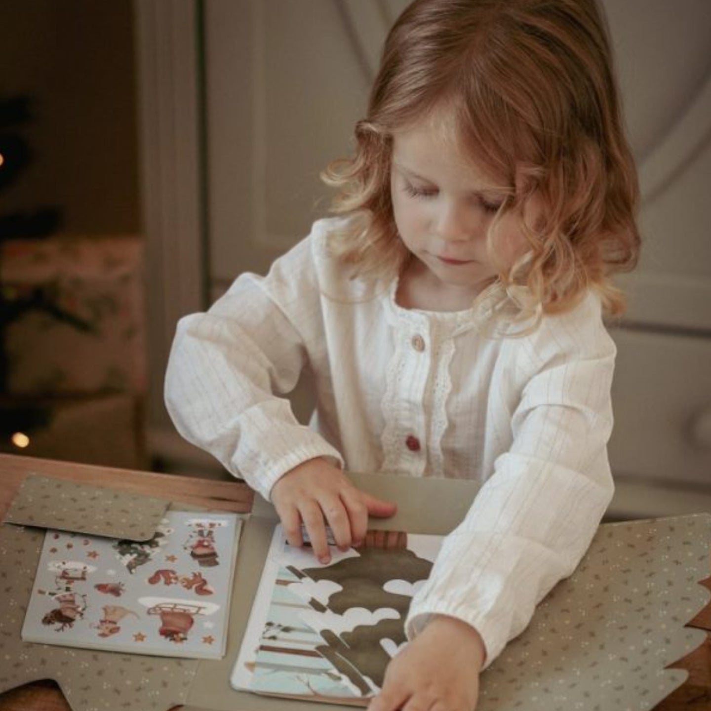 LITTLE DUTCH. Set of Christmas stickers - Image 5