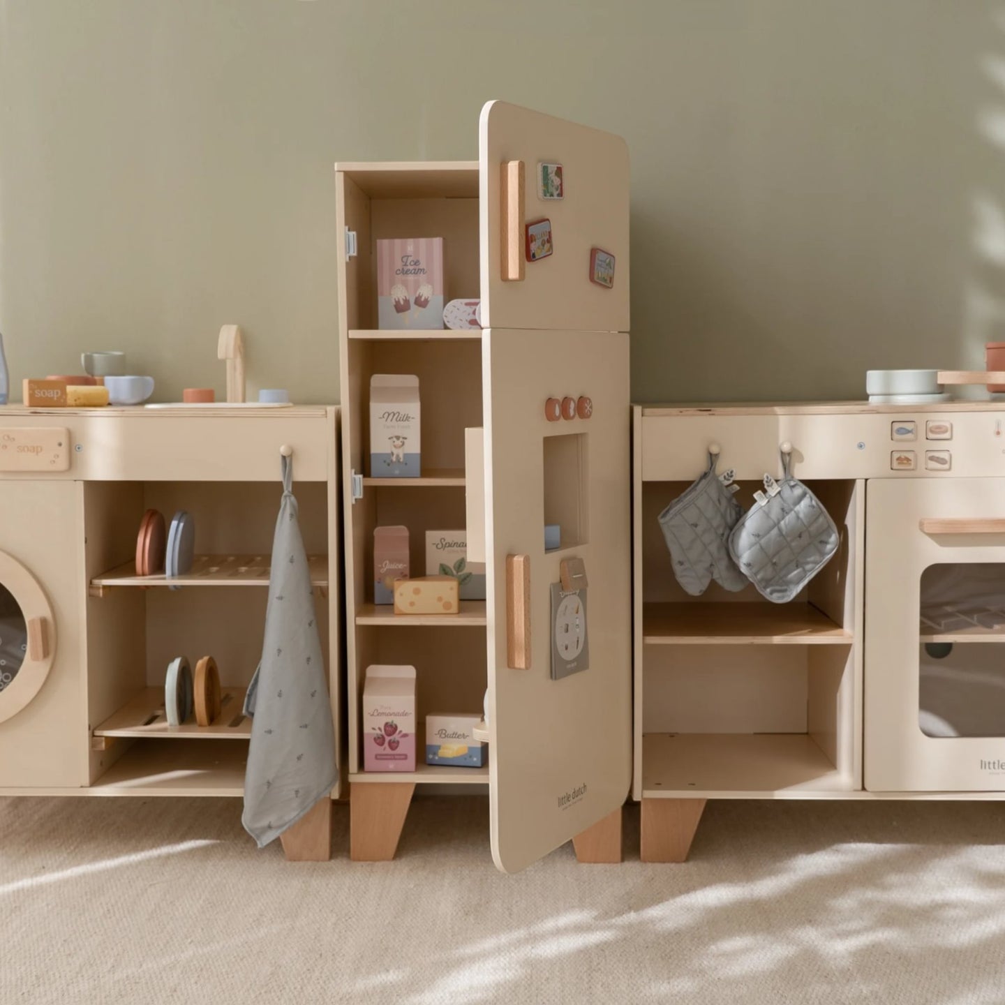 LITTLE DUTCH. Wooden washing machine FSC Limited Edition - Image 15