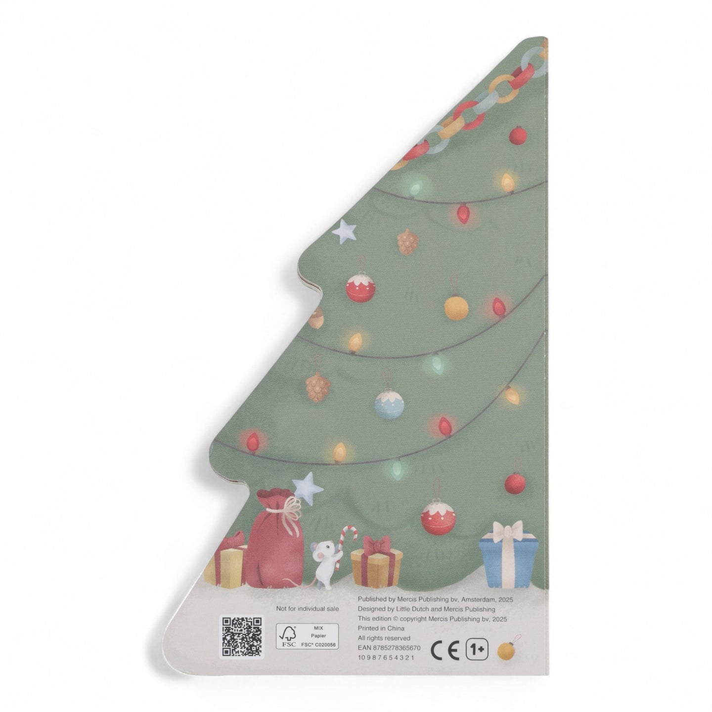 LITTLE DUTCH. Christmas gift set with book and Jim doll - Image 5