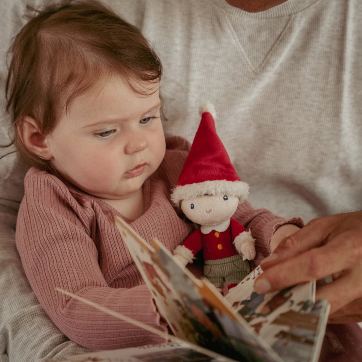 LITTLE DUTCH. Christmas gift set with book and Jim doll - Image 8