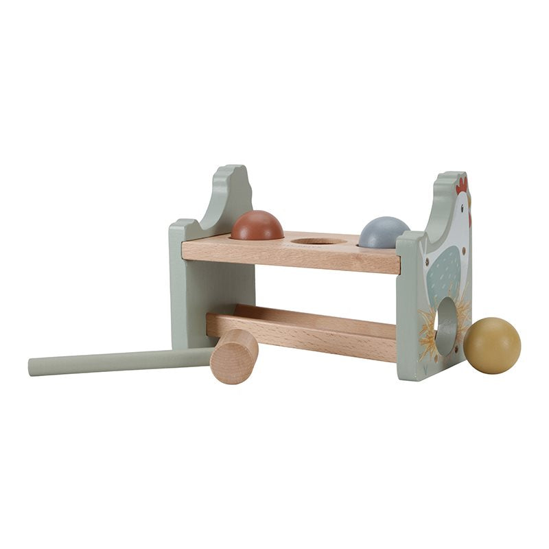 LITTLE DUTCH Pounding Bench Little Farm - Image 6