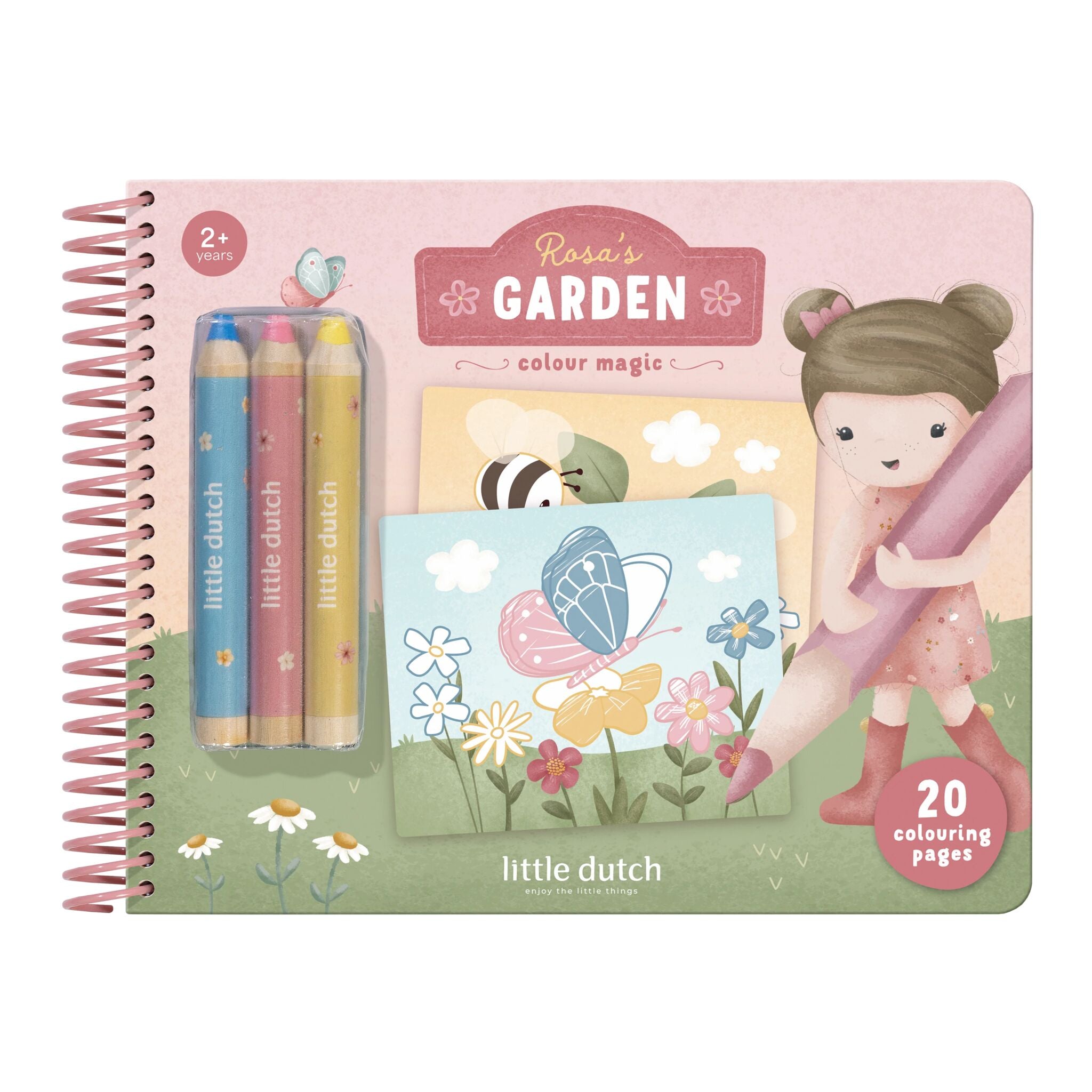 LITTLE DUTCH. COLORING BOOK Rosa