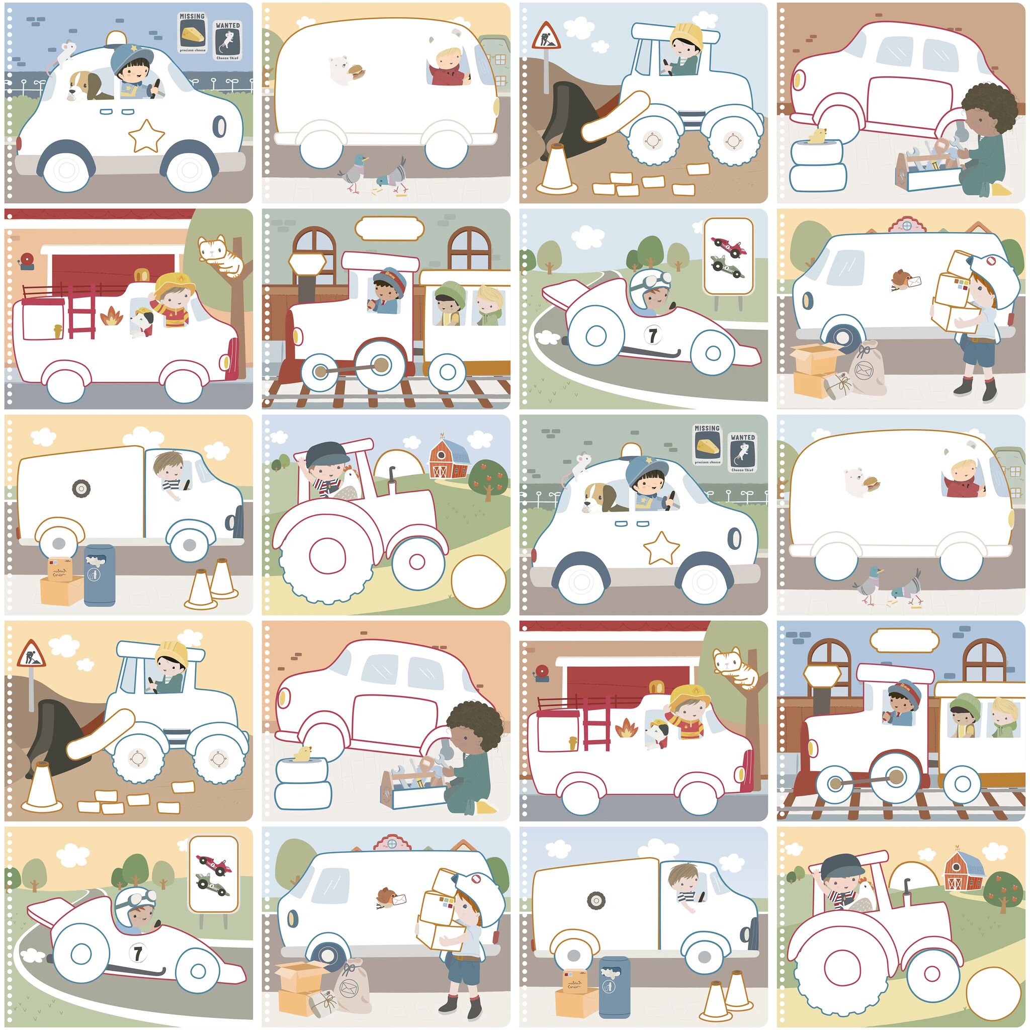 LITTLE DUTCH. COLORING BOOK JIM - Image 3