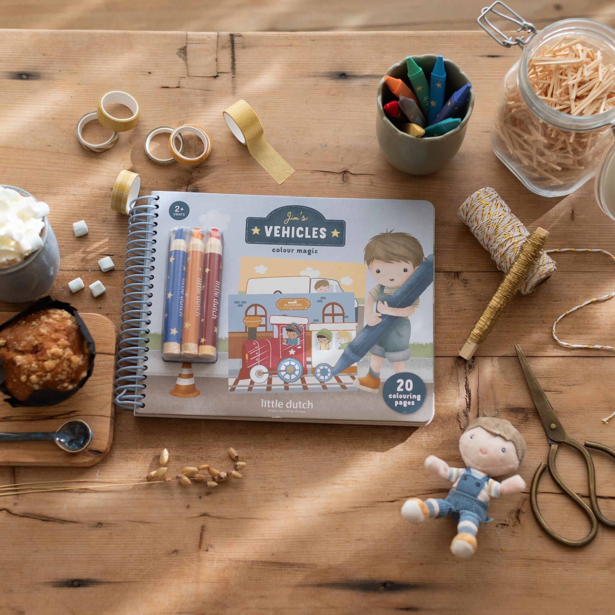 LITTLE DUTCH. COLORING BOOK JIM - Image 5
