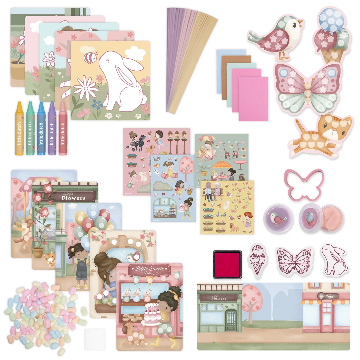 LITTLE DUTCH. CREATIVE BOX XL ROSA - Image 3