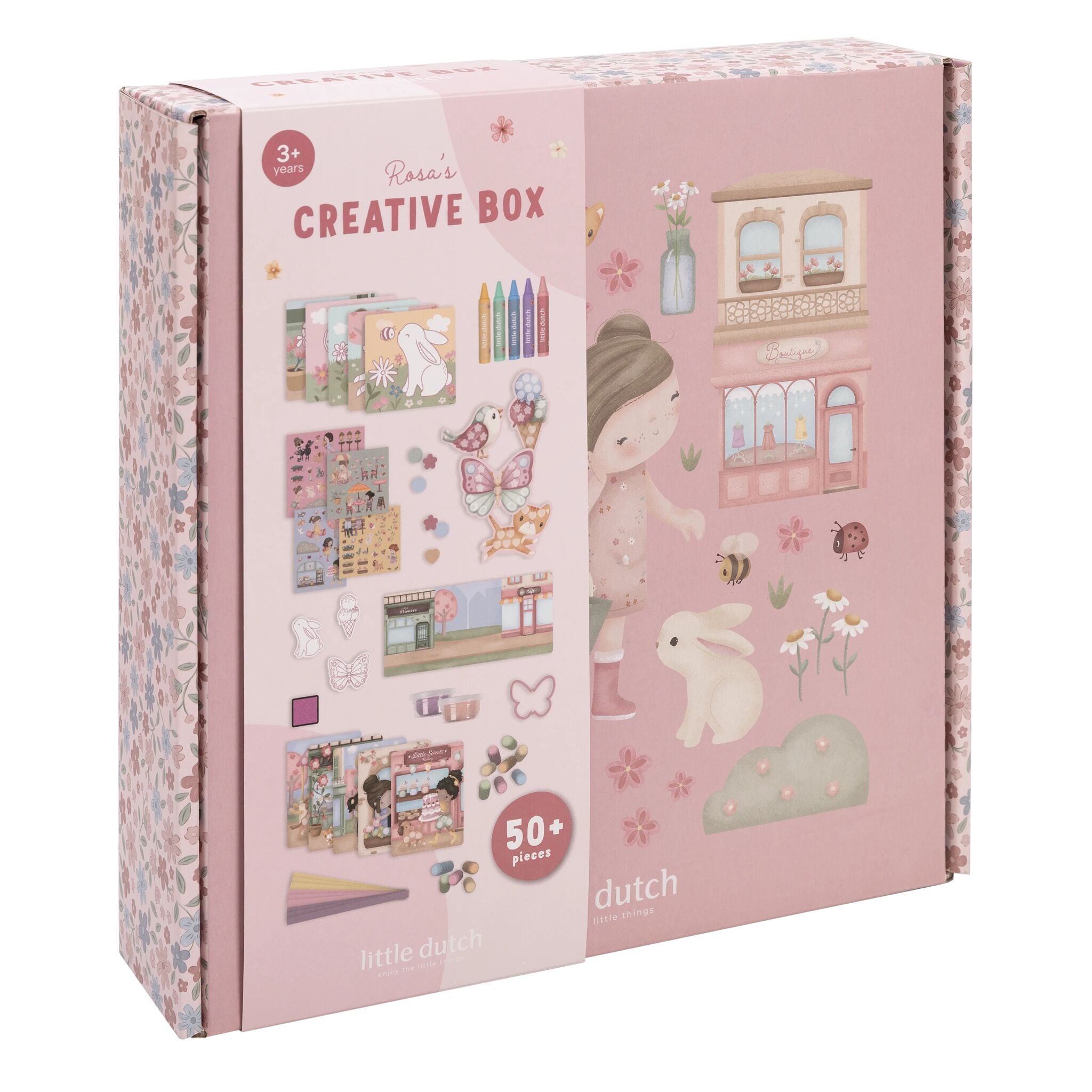 LITTLE DUTCH. CREATIVE BOX XL ROSA - Image 7