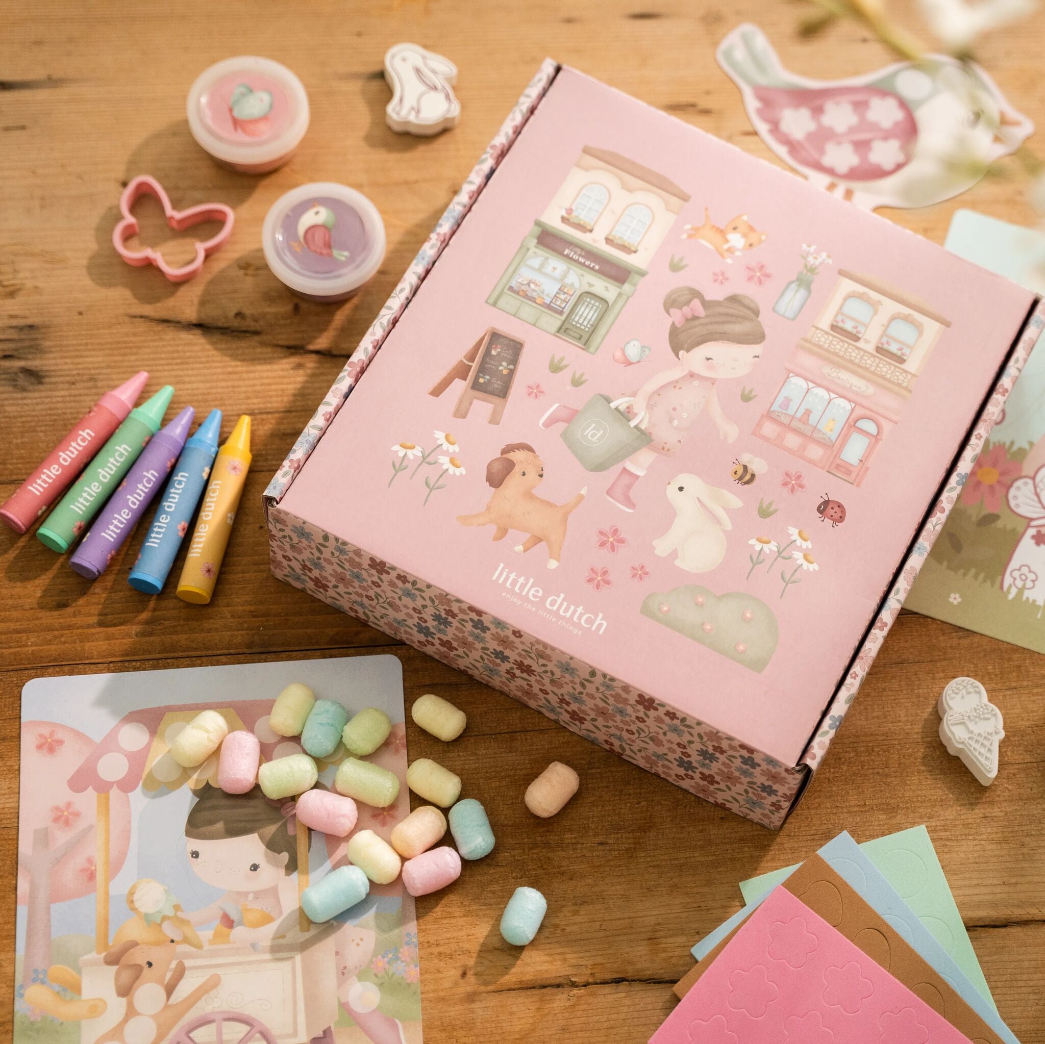 LITTLE DUTCH. CREATIVE BOX XL ROSA - Image 2