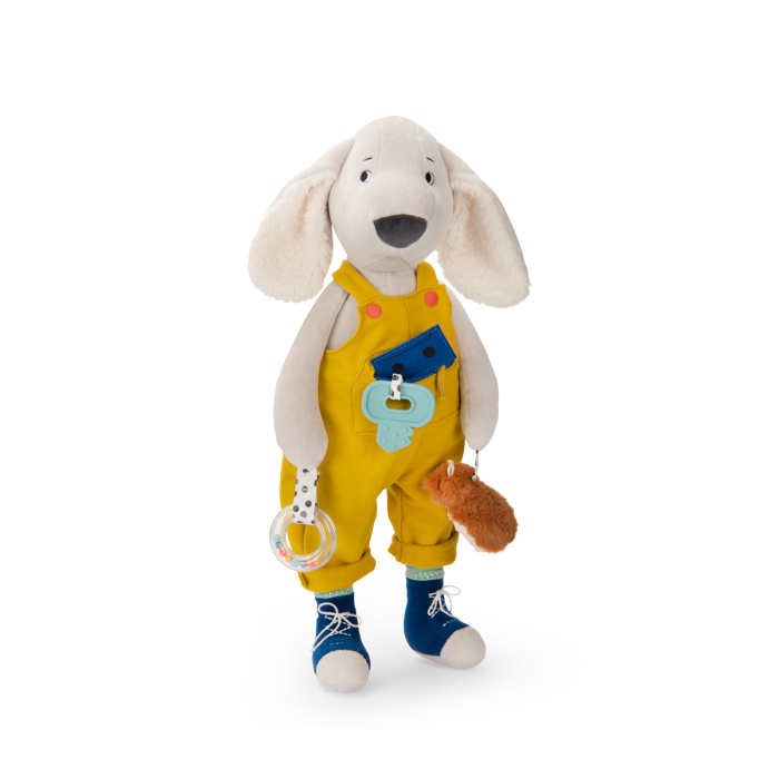 MOULIN ROTY ACTIVITY DOG LARGE PUCE & PILOU - Image 2