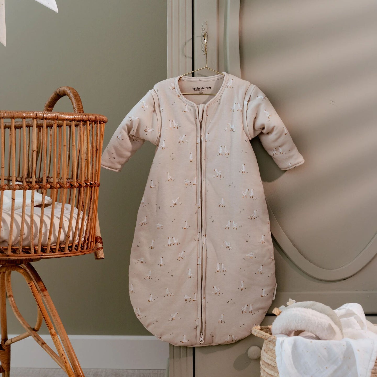 LITTLE DUTCH. Little Goose winter sleeping bag 70cm - Image 4
