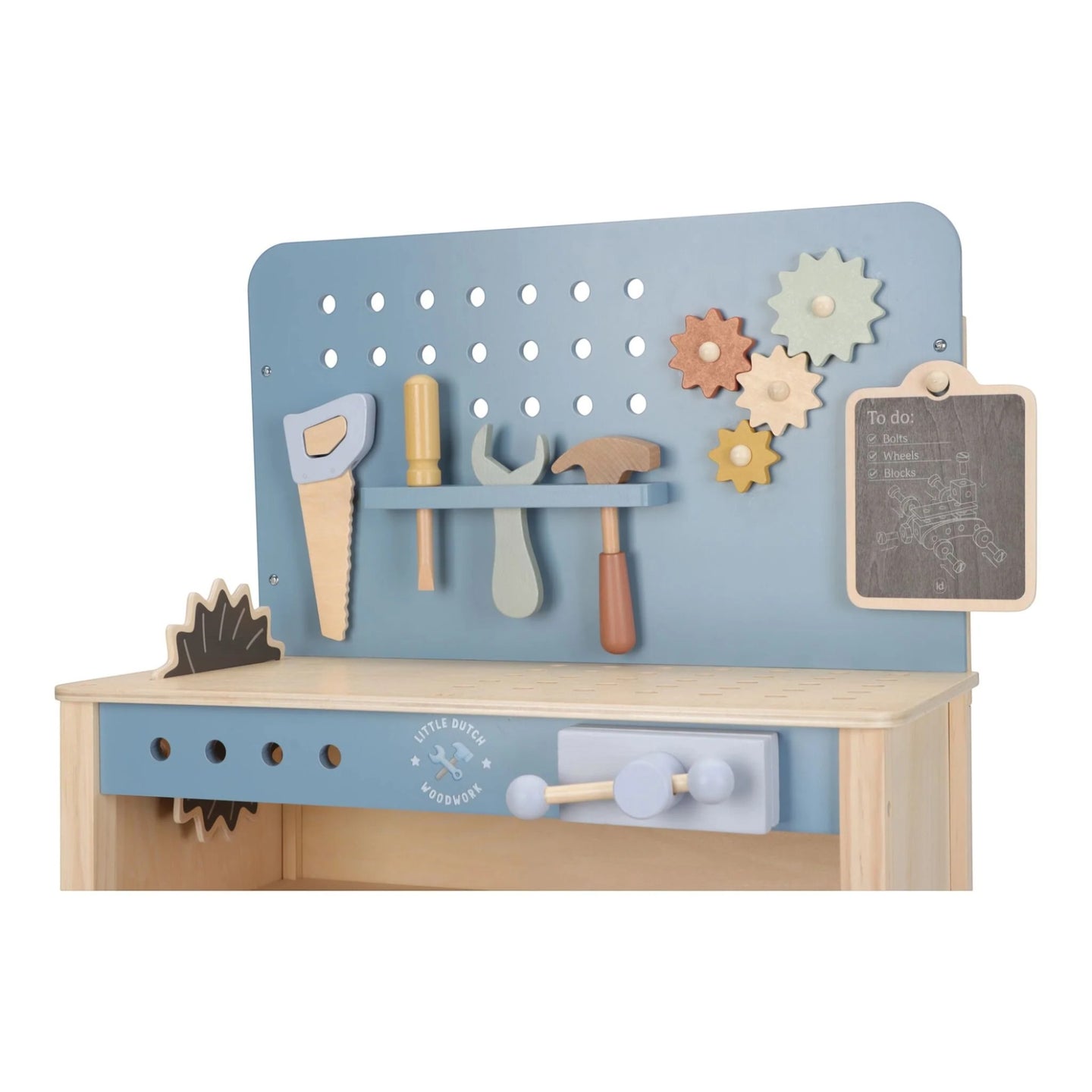 LITTLE DUTCH. FSC wooden workbench - Image 4