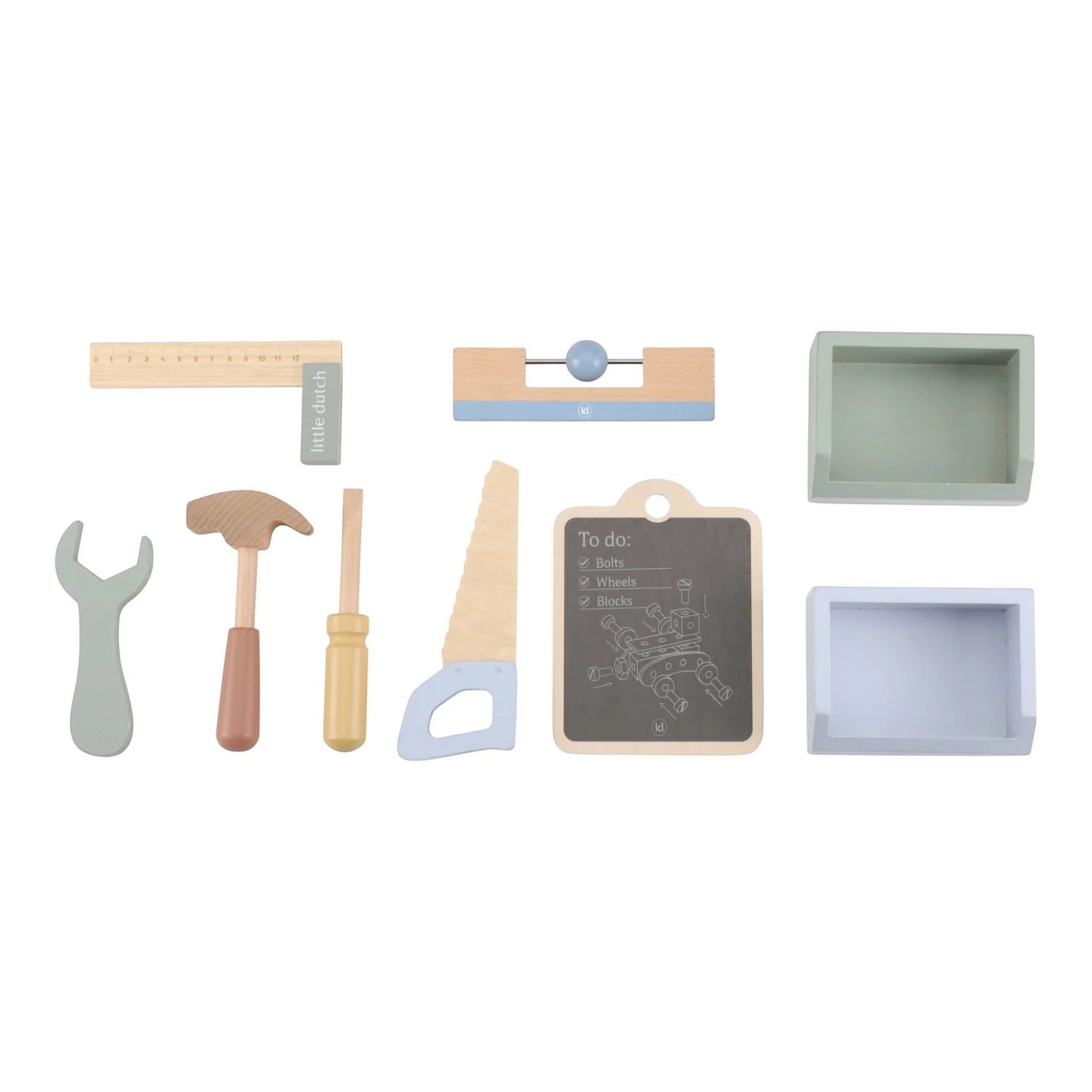 LITTLE DUTCH. FSC wooden workbench - Image 5