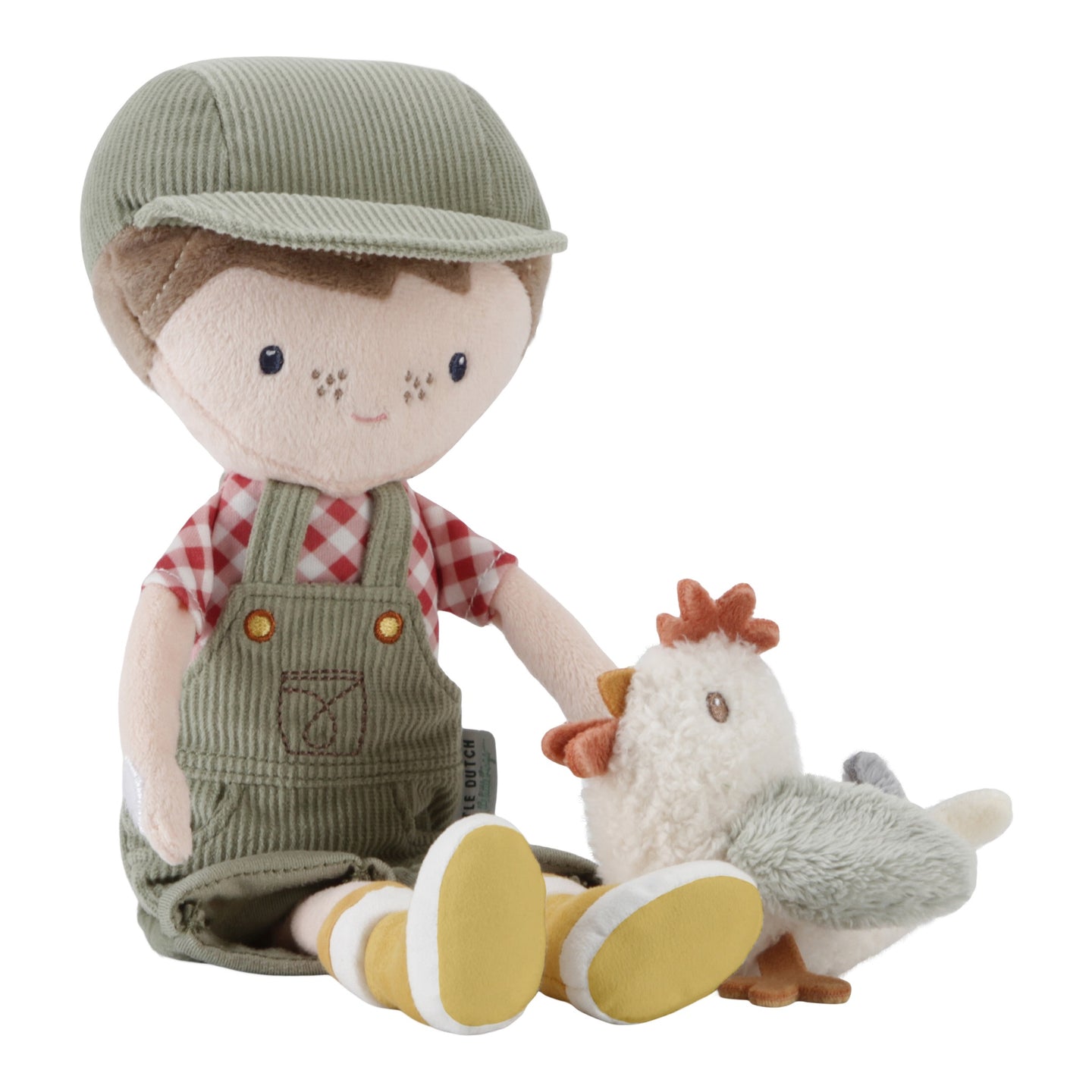 LITTLE DUTCH. Farmer doll with Jim chicken (35 cm.) - Image 3