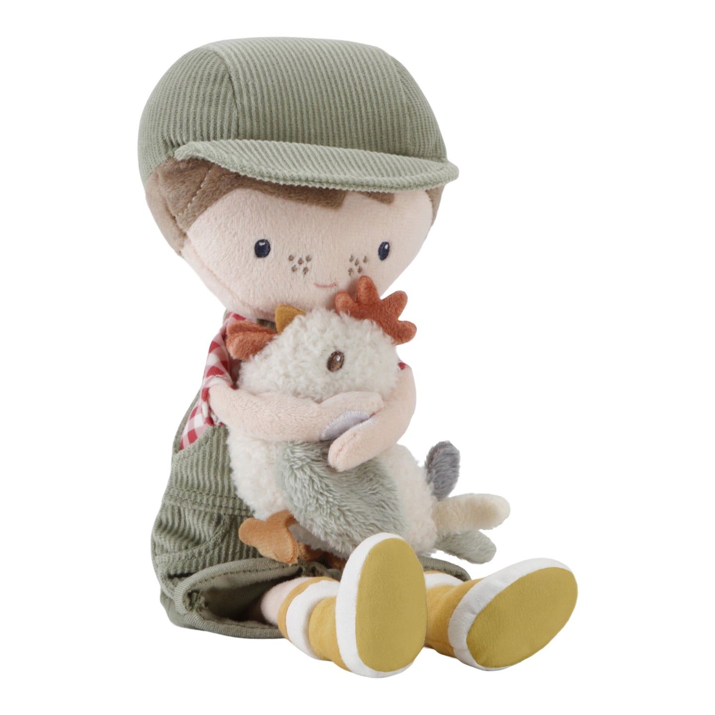 LITTLE DUTCH. Farmer doll with Jim chicken (35 cm.) - Image 4