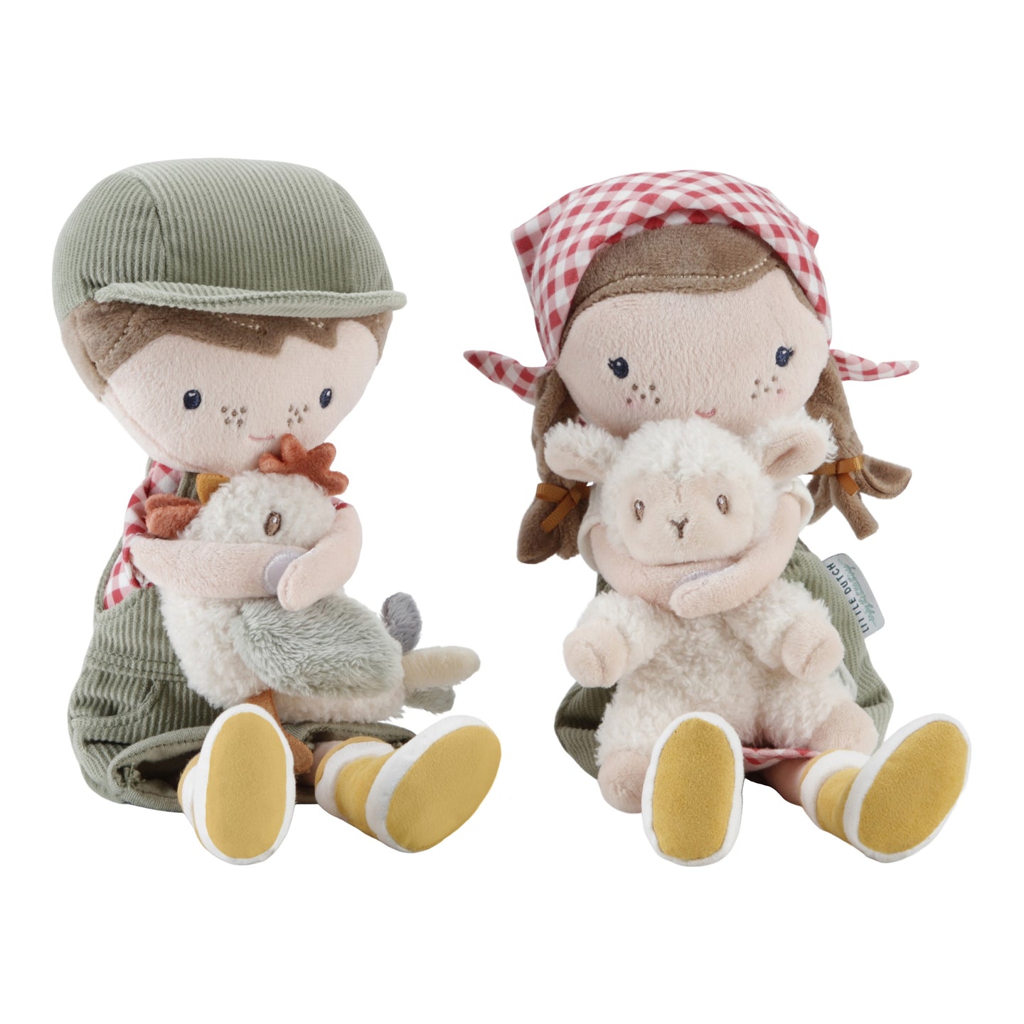 LITTLE DUTCH. Farmer doll with Jim chicken (35 cm.) - Image 5