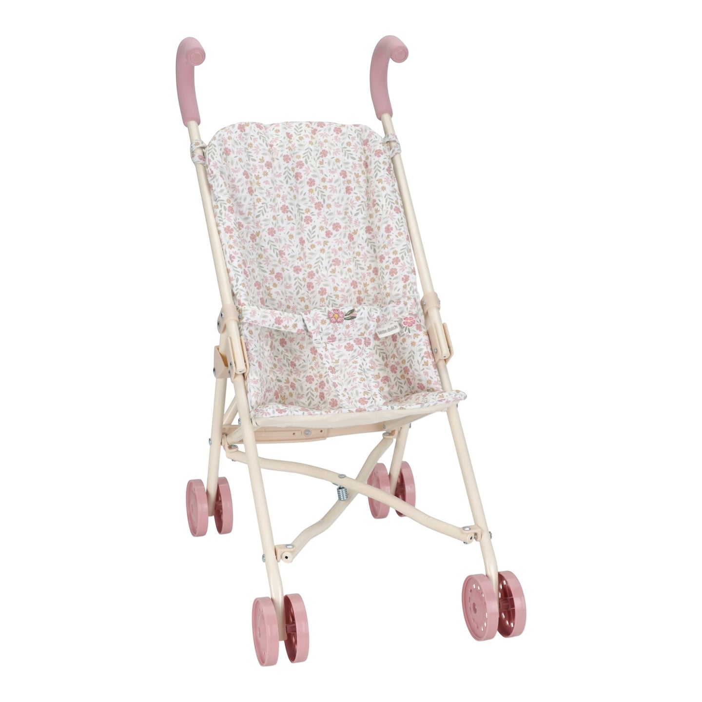 LITTLE DUTCH. Metal doll stroller - white - Image 10