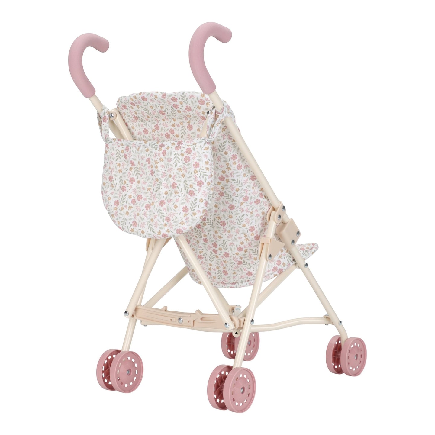 LITTLE DUTCH. Metal doll stroller - white - Image 11