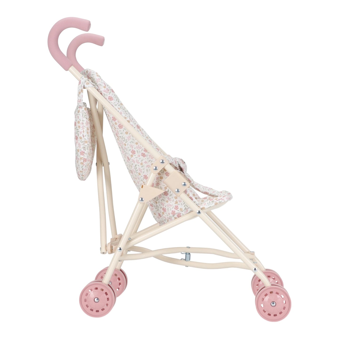 LITTLE DUTCH. Metal doll stroller - white - Image 12