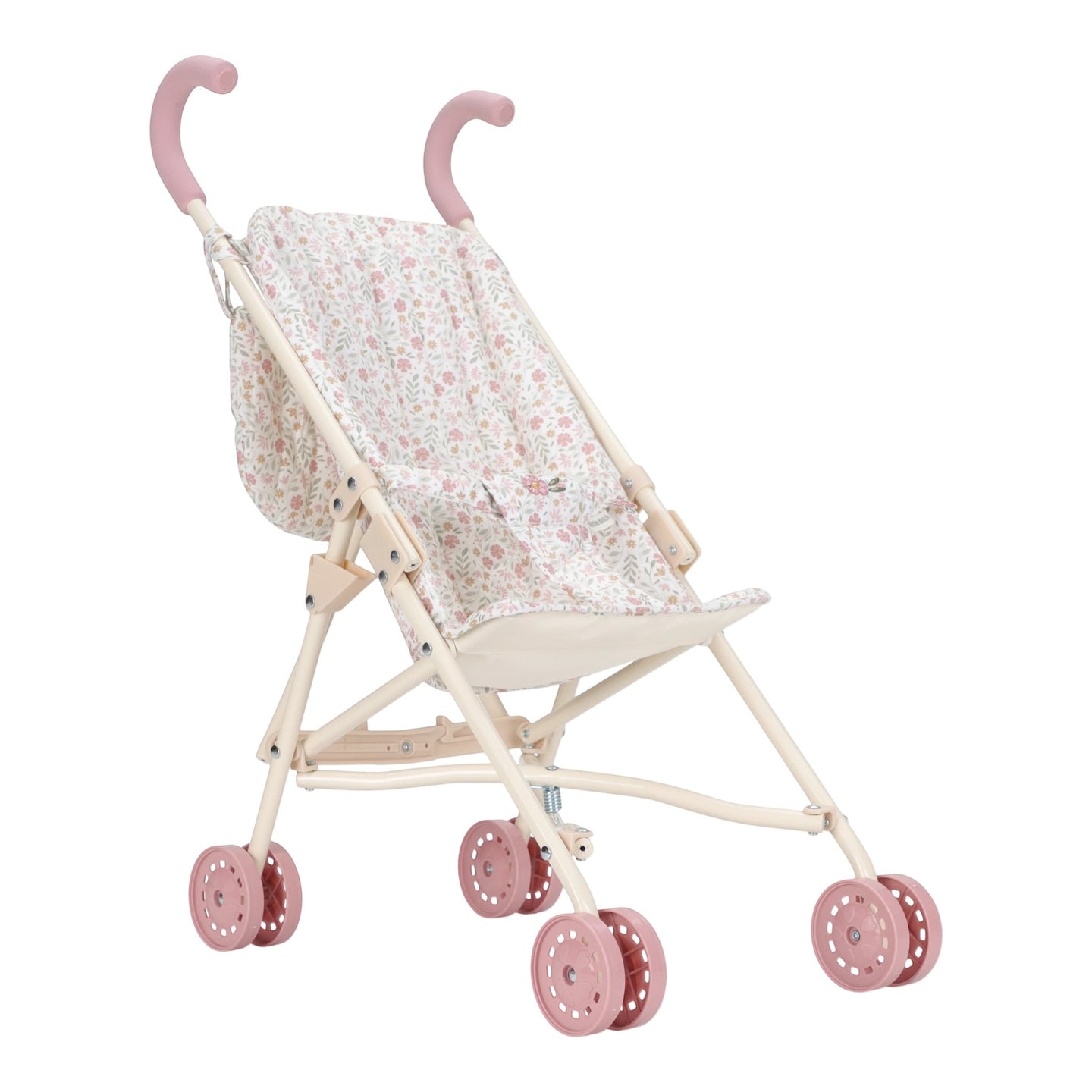 LITTLE DUTCH. Metal doll stroller - white - Image 13