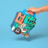 OMY. Coloring book with stickers Dinosaur